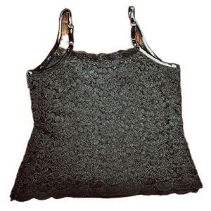 Liz Claiborne Black Lace Camisole Size L